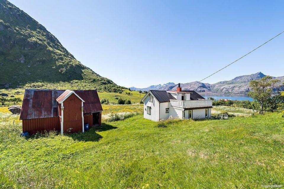 Вилла Vevika Lofoten Gravdal  Экстерьер фото