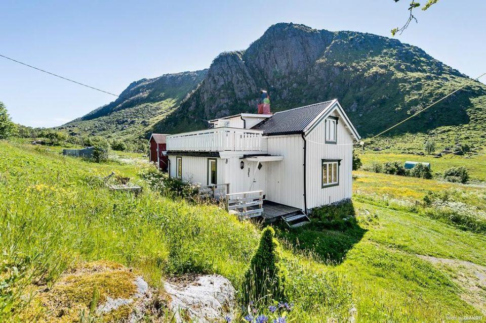 Вилла Vevika Lofoten Gravdal  Экстерьер фото